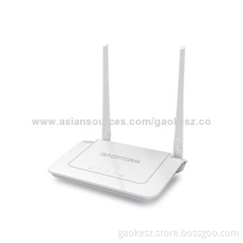 Wi-Fi Router with 300Mbps, Wide Wi-Fi Coverage and More Stable